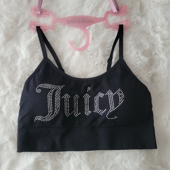 🩷JUICY COUTURE BRAND NEW 2-PACK BRALETTE REMOVABLE PADS SIZE L - Picture 4 of 5